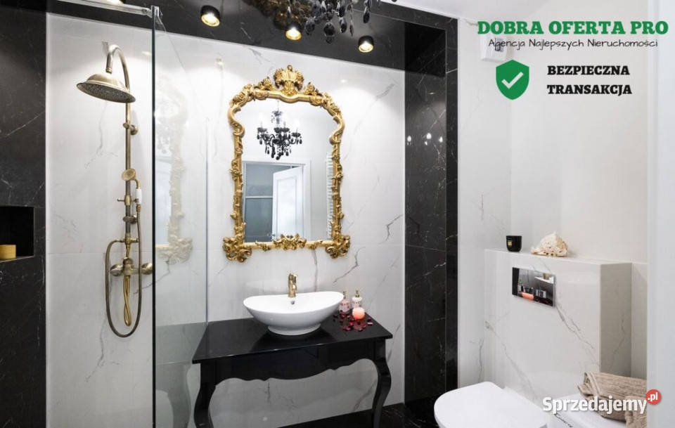 Luksusowy apartament glamour z loggią