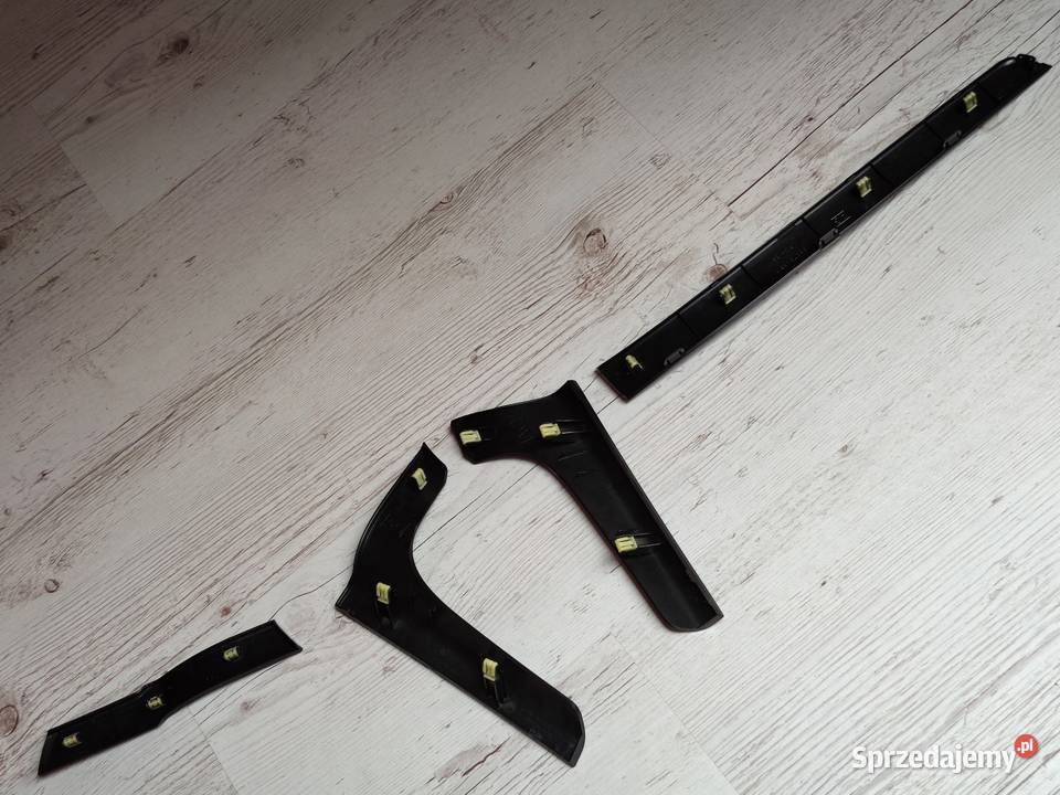 Subaru legacy IV OEM grafitowe listwy dekory Deski rozdzielcze, konsole Skoczów
