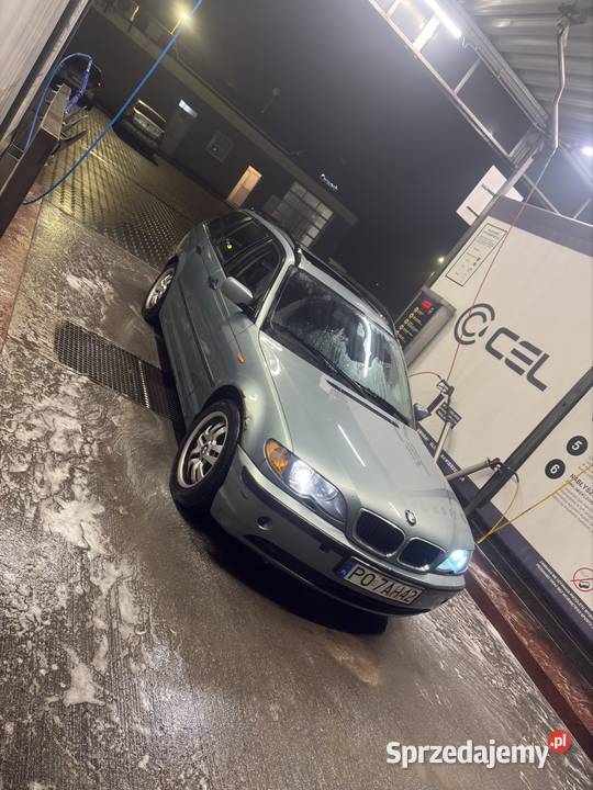 BMW E46 20D 150 6biegow comonrail kurtyny powietrzne Poznań