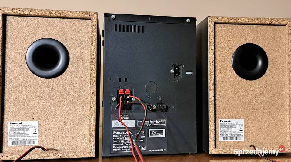 Panasonic SAPM500 iPodUSBCDMP3RDS pilot Krotoszyn