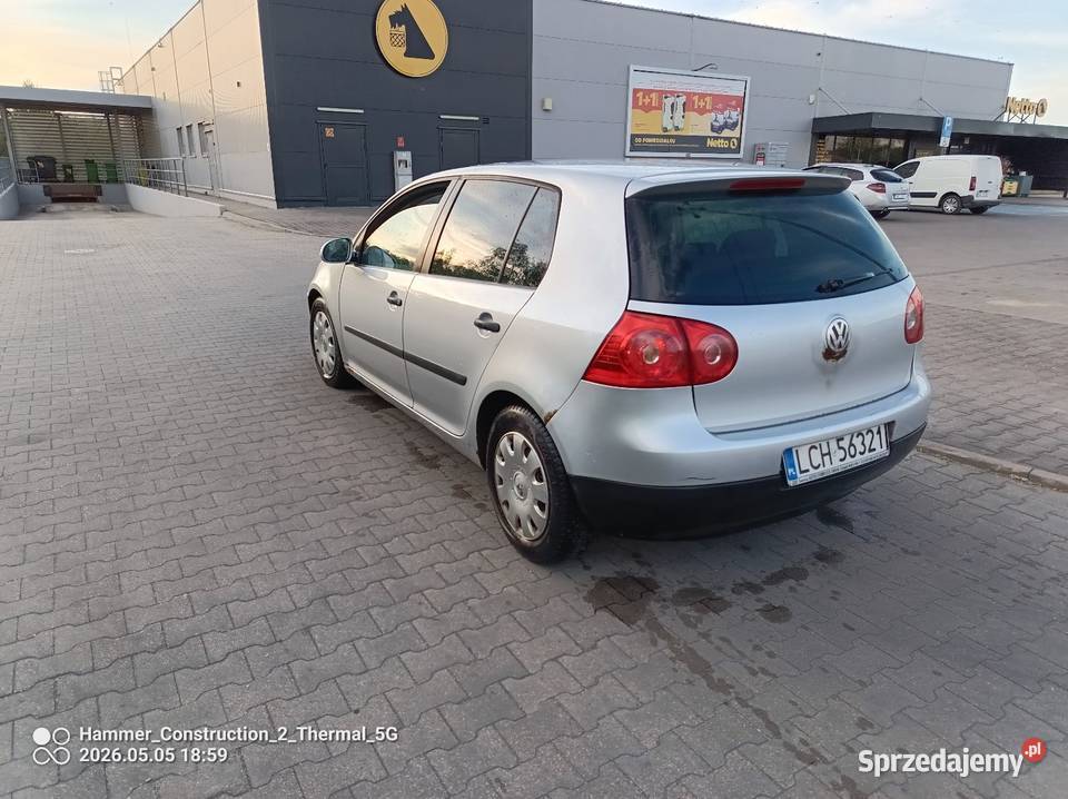 VW Golf 5 1 9 TDI 105 światła przeciwmgielne