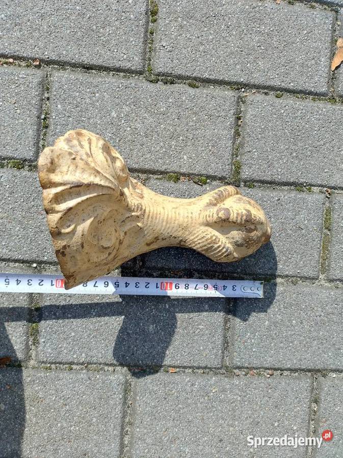 Stare żeliwne nogi do wanny szpony orła komplet Gdynia sprzedam