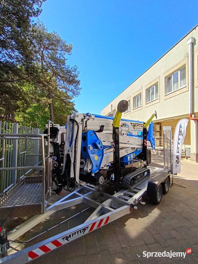 Nowy podnośnik gąsienicowy Socage Raptor 21S Gąsiennice Warszawa