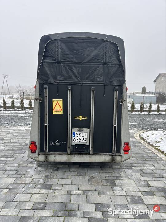 Przyczepa do przewozu 2 koni 2 śląskie sprzedam