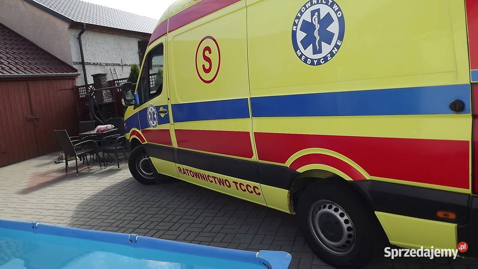 ambulans karetka Crafter lubuskie Drągowina