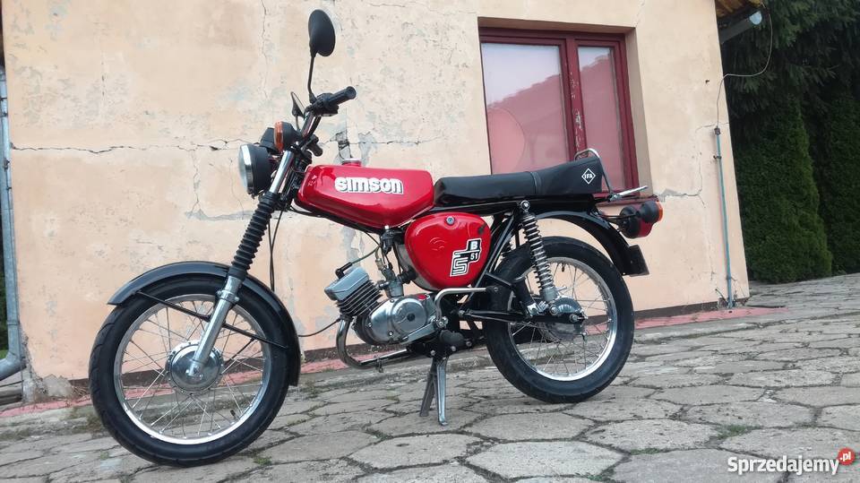 Simson S51 renowacji akryl Klementowice