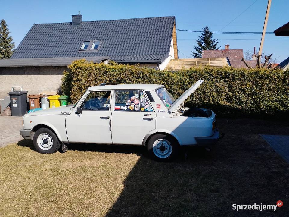 Zestaw Wartburg 13 S LPG plus przyczepka DDR