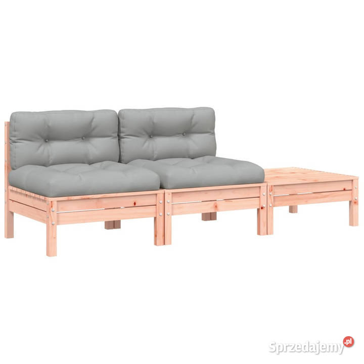 Sofa ogrodowa z poduszkami i podnóżkiem 2osobowa Warszawa