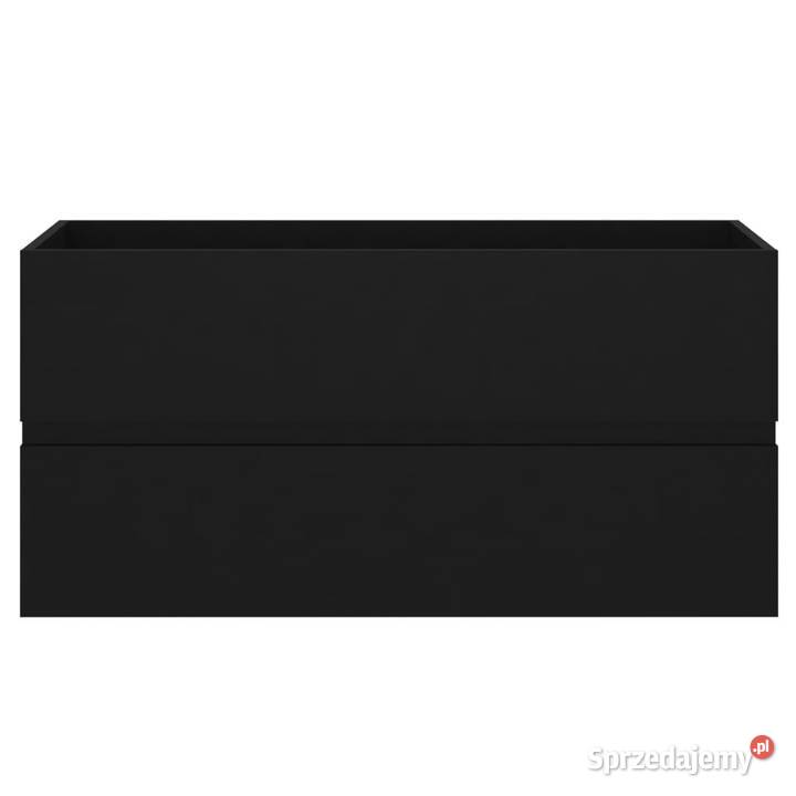 Szafka pod umywalkę czarna 90x385x45 WM804756 mazowieckie Warszawa
