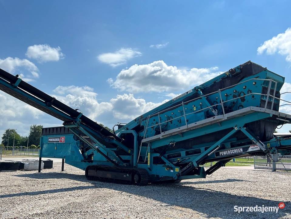 Powerscreen Chieftain 2100X Rok produkcji 2009 Tuliszków sprzedam