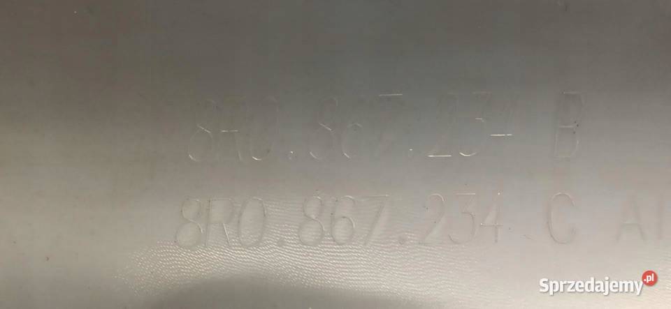 AUDI Q5 2015 OSŁONA SŁUPKA PRAWA 8R0867234B