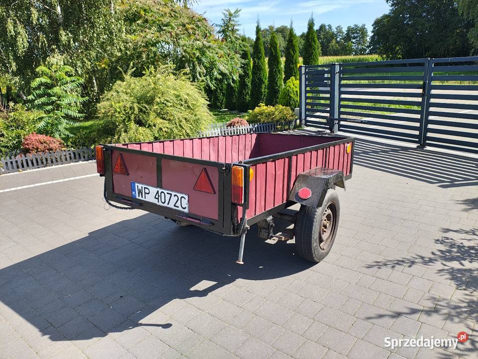 Przyczepka samochodowa 750 Dmc SAM Płońsk