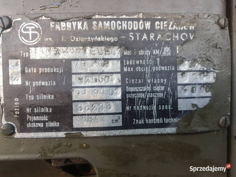 Samochód ciężarowy STAR 266 STAR266 STAR266 STAN 150KM mazowieckie Nowy Gózd