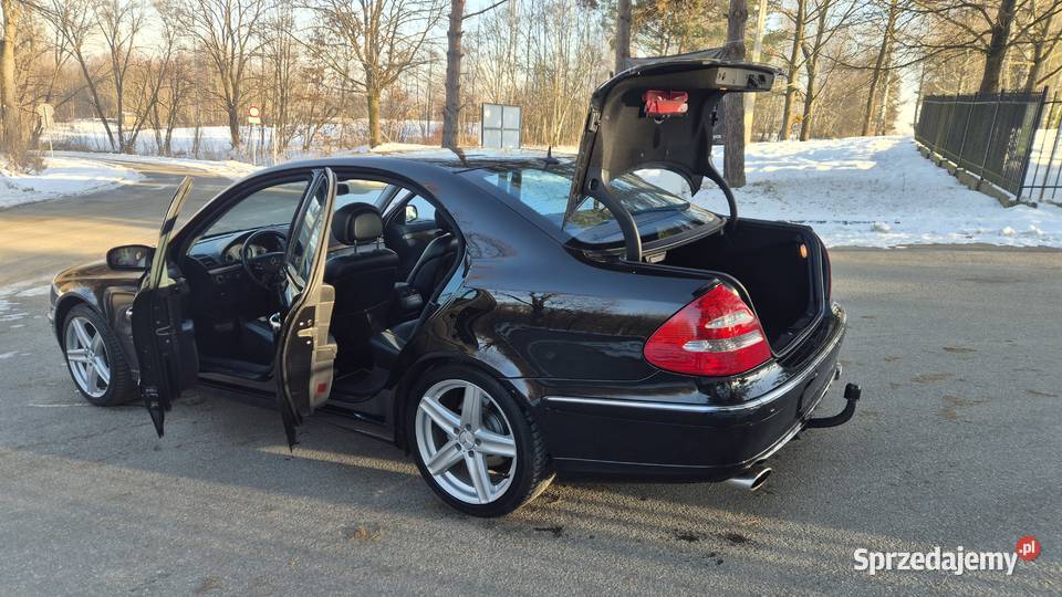 MERCEDES E350 CGI 4MATIC W211 SUPER STAN NISKI elektrycznie ustawiane fotele