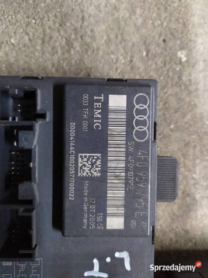 Sterownikmoduł drzwi Audi A6 C6 4F0959795E Radlin sprzedam