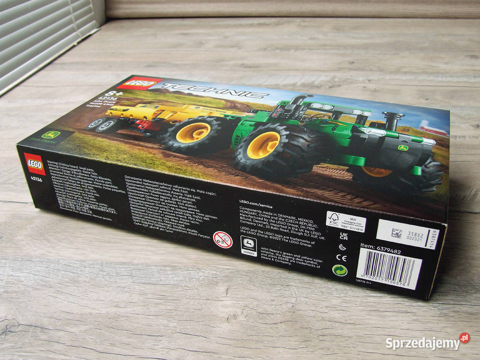 LEGO Technic 42136 Traktor John Deere 9620R NOWE Lego mazowieckie Wyśmierzyce sprzedam