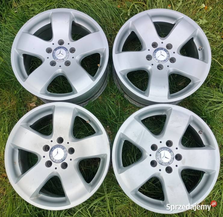 Komplet alufelg Mercedes w211 5x112 16 PROSTE dolnośląskie Jelenia Góra