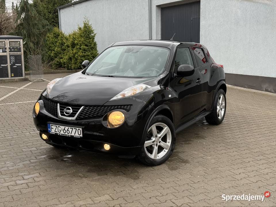 Nissan Juke 16 benzyna welurowa tapicerka lubuskie Iłowa