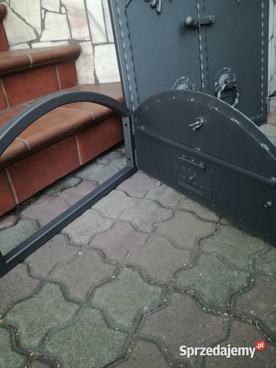 Drzwiczki łukowe paleniskowędzarnia piec śląskie Góra