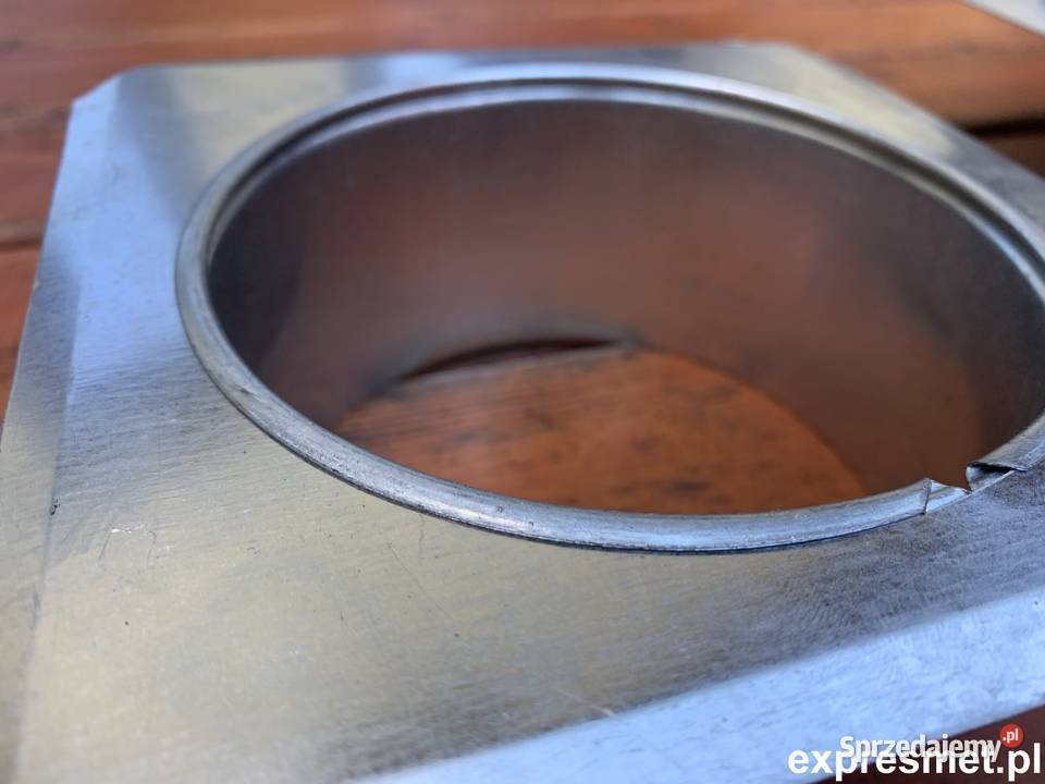 Rozeta kominowa ścienna przejściówka redukcja Piece i kominki Kraków sprzedam