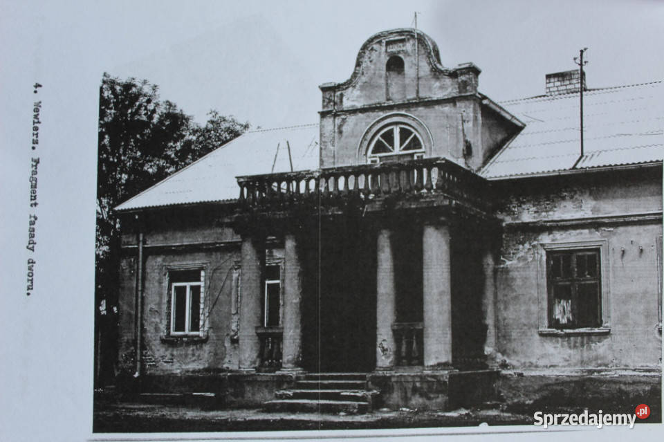 Dwór Józefa Świderskiego 1926 r Działka 8000m Sprzedaż Wewierz