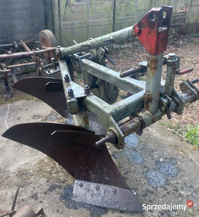 pług dwuskibowy małopolskie Więckowice