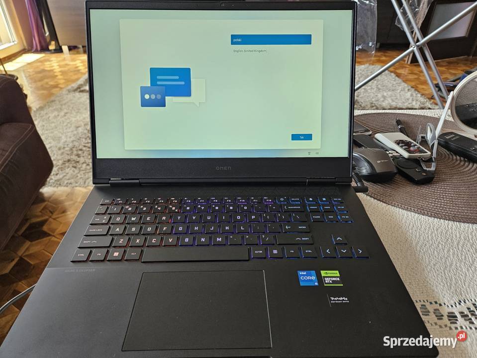 Laptop HP Omen 16 i513420H RTX 4050 16GB DDR5 Warszawa