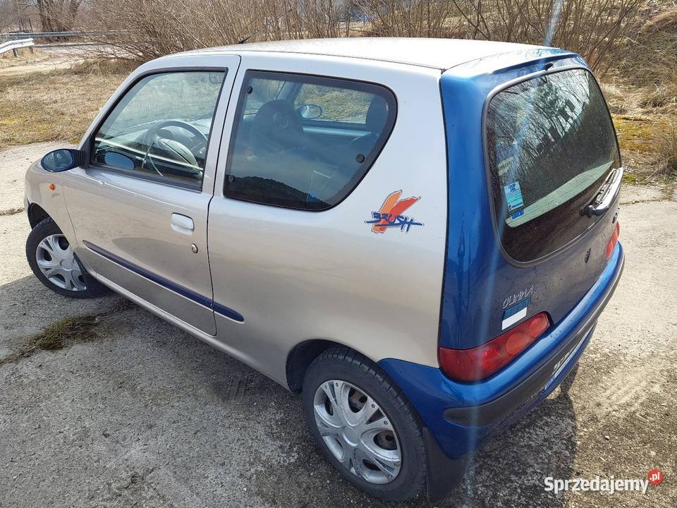 Fiat Seicento 900 BRUSH Zadbany Oszczędny pierwszy właściciel Sucha Beskidzka
