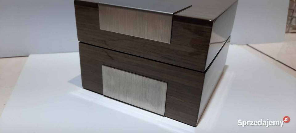 SZKATUŁKA do zegarka wysoki połysk elegant