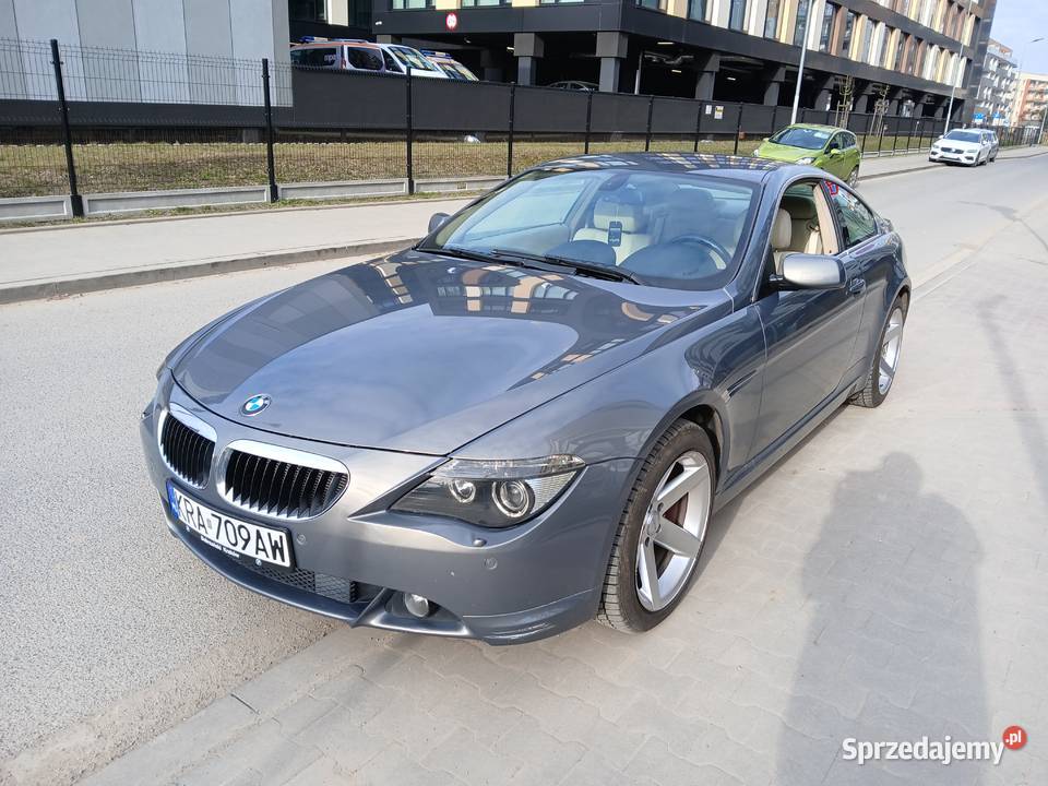 BMW 630 Gaz Klima Skóra benzyna+LPG sprzedam