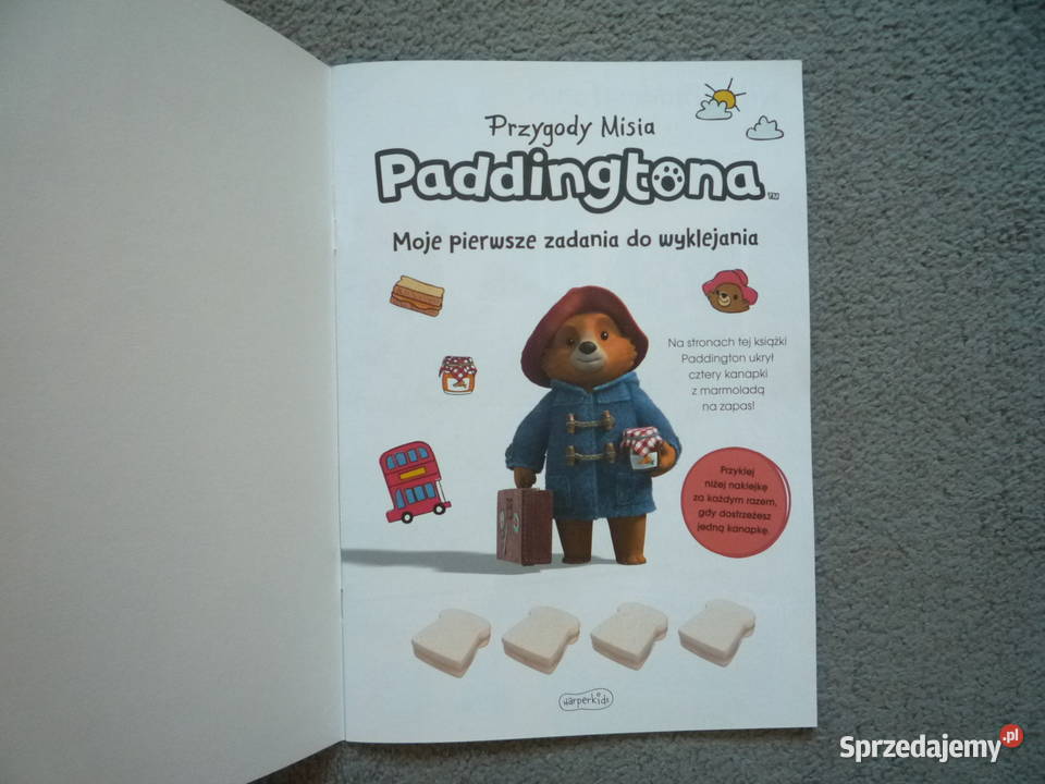 Przygody Misia Paddingtona Moje pierwsze zadania miękka