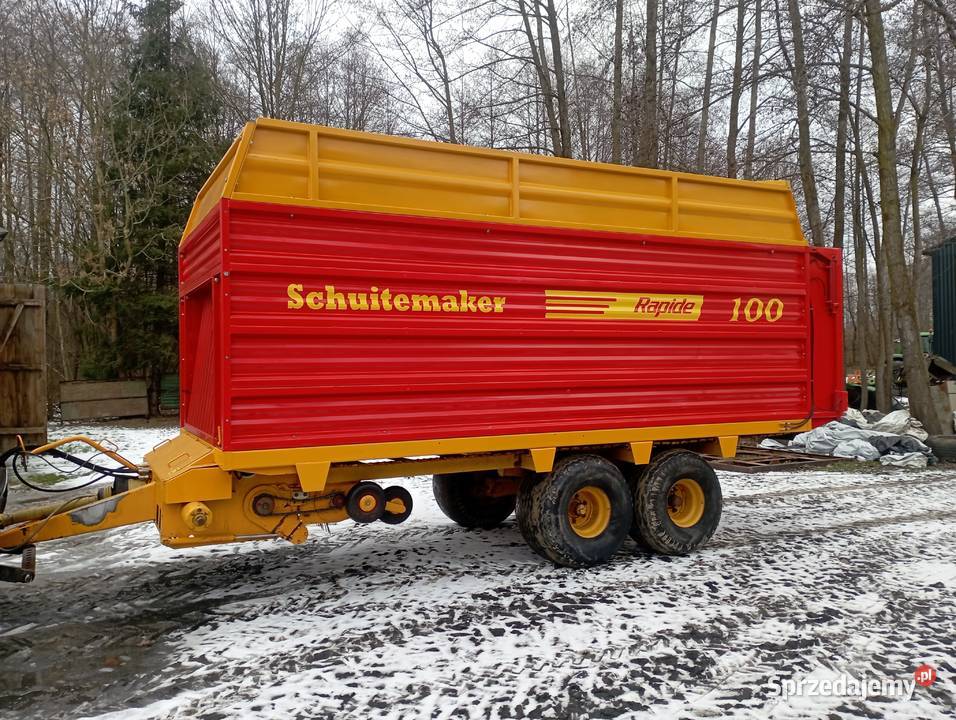 Przyczepa samozbierająca Schuitemaker Rapide 100 Bukownica