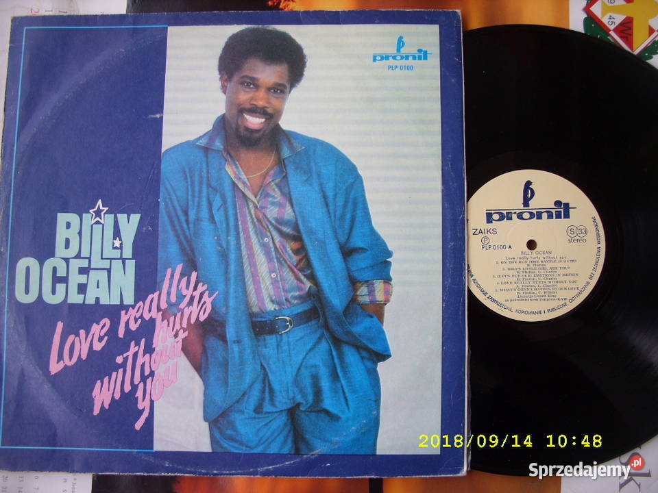 LP soul BILLY OCEAN LOVE REALLY Płyty i kasety dolnośląskie Wołów