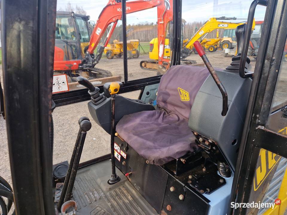 Minikoparka JCB 8018 2001r poszerzane podwozie Ryżki