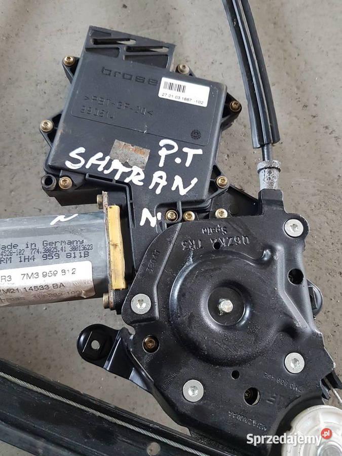 SEAT ALHAMBRA SHARAN MECHANIZM OPUSZCZANIA SZYB osobowe wielkopolskie Turkowice