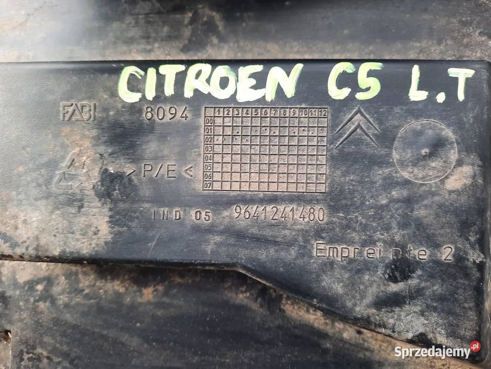 CITROEN C5 I LISTWA NAKŁADKA PROGU LEWA TYL Włoszczowa sprzedam