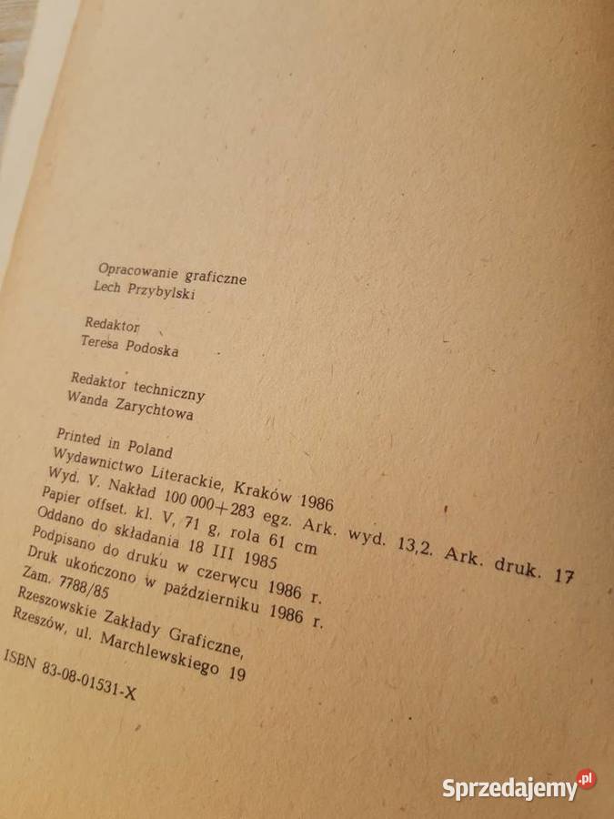 Wrzos Maria Rodziewiczówna 1986 śląskie sprzedam