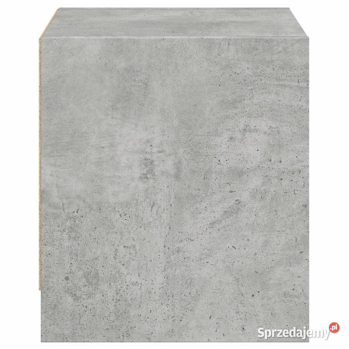 Szafki nocne 2 szklane drzwi szary beton Warszawa