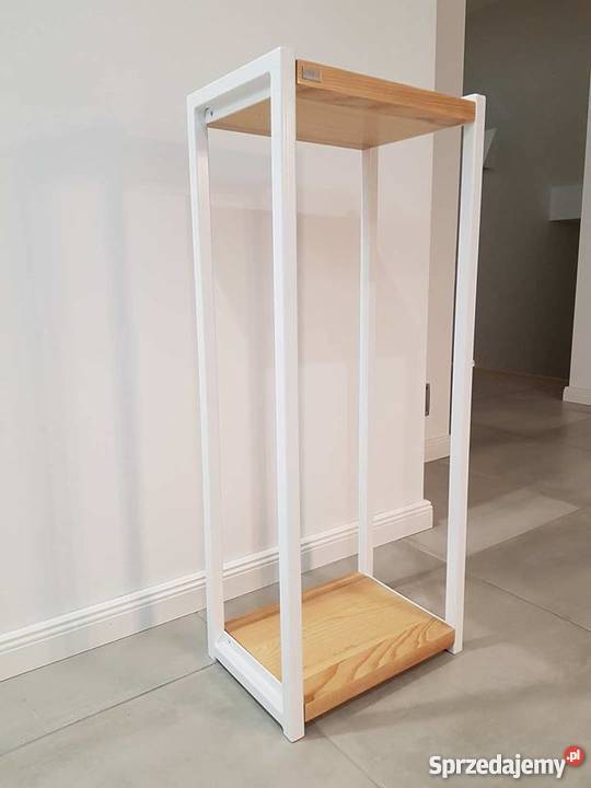 Stojak na drewno kominkowe industrialny loft Szafy, regały, półki Grzybno sprzedam