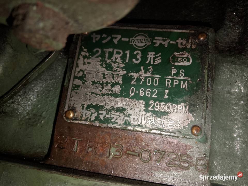 Traktor ysnmar 13hp sprzedam