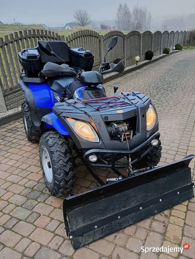 Quad linhai 300 napęd 4x4 zarejestrowany pług do quad - ATV Linhai Kielce sprzedam