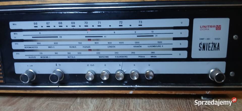 Radio z gramofonem z czasów PRL Kraków sprzedam