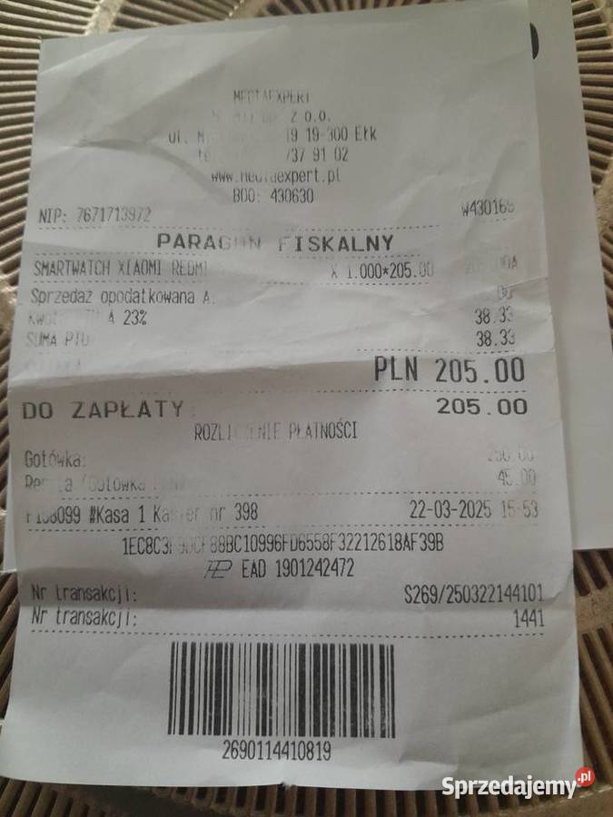 Smartwatch Redmi 5 Lite Ełk