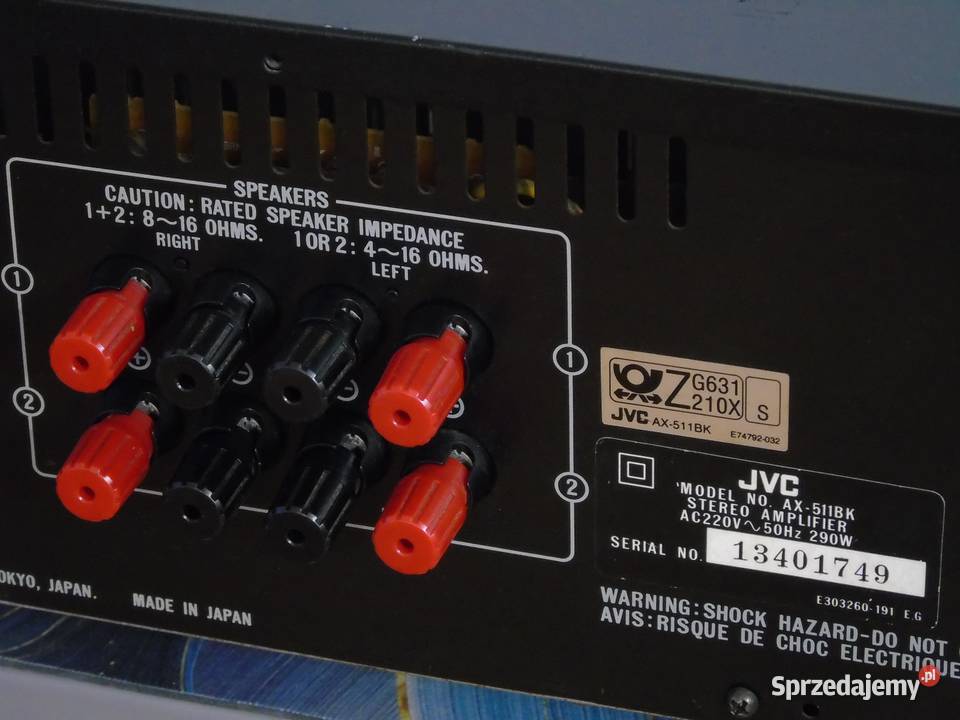 Wzmacniacz JVC AX511 mocny i sprawny WYSYŁKA