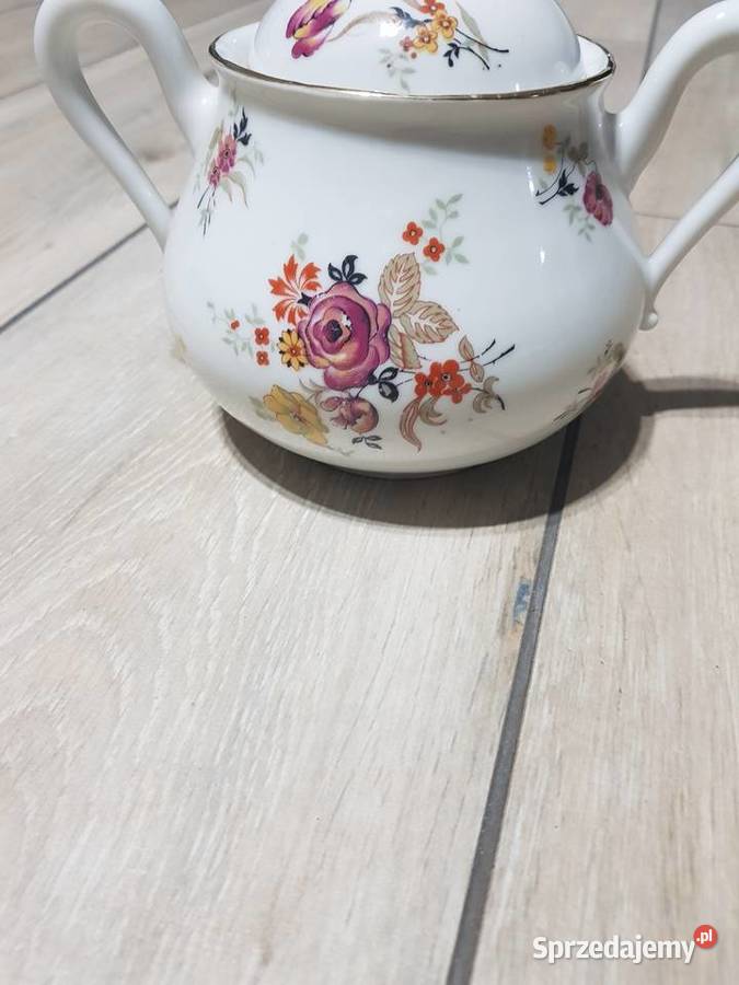 Cukiernica porcelana francuska Limoges Wola Podłężna