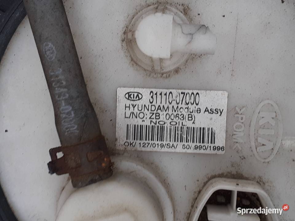 Pompa PALIWA kia picanto benzyna 20082013