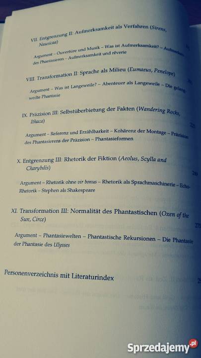 Die Phantasie des Ulysses Lektre Lobsien Eckhard Rok wydania 2005 Gdańsk