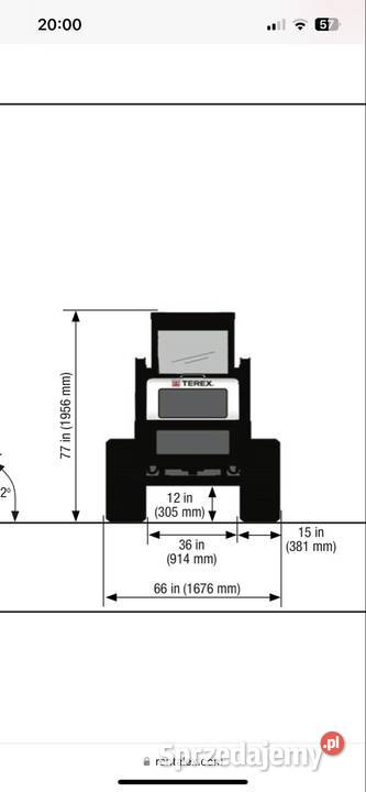 Mini ładowarka Terex Pt60 gąsienicowa bobcat Maszyny budowlane Kiełczów