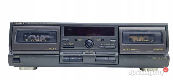 Technics magnetofon dwukasetowy RSTR373 RS TR Międzychód sprzedam