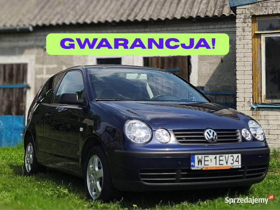 Volkswagen Polo 2003r 12 Benzyna Kimatyzacja Polo Warszawa